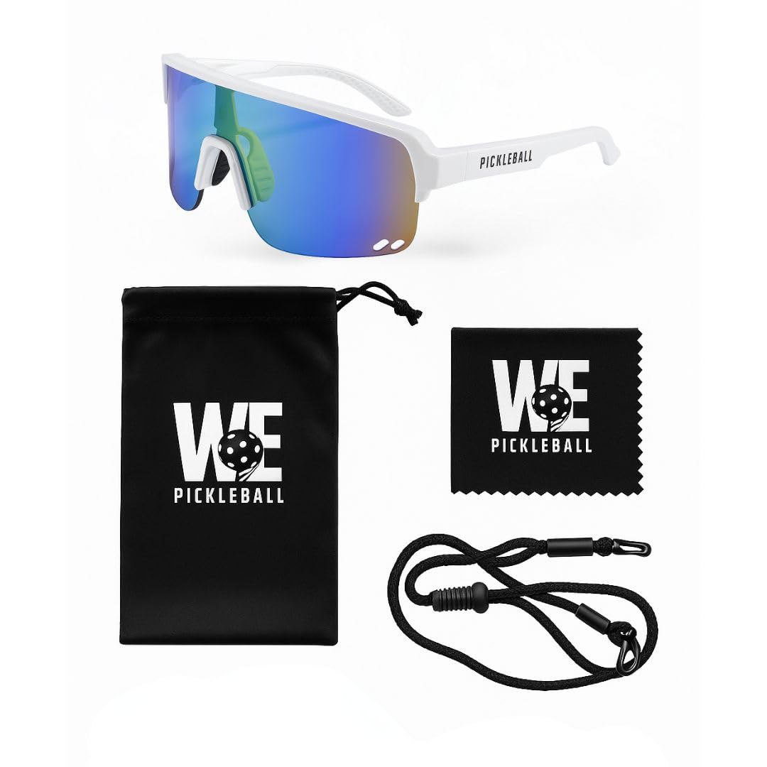 WE Pickleball Performance Shades - Glacier White