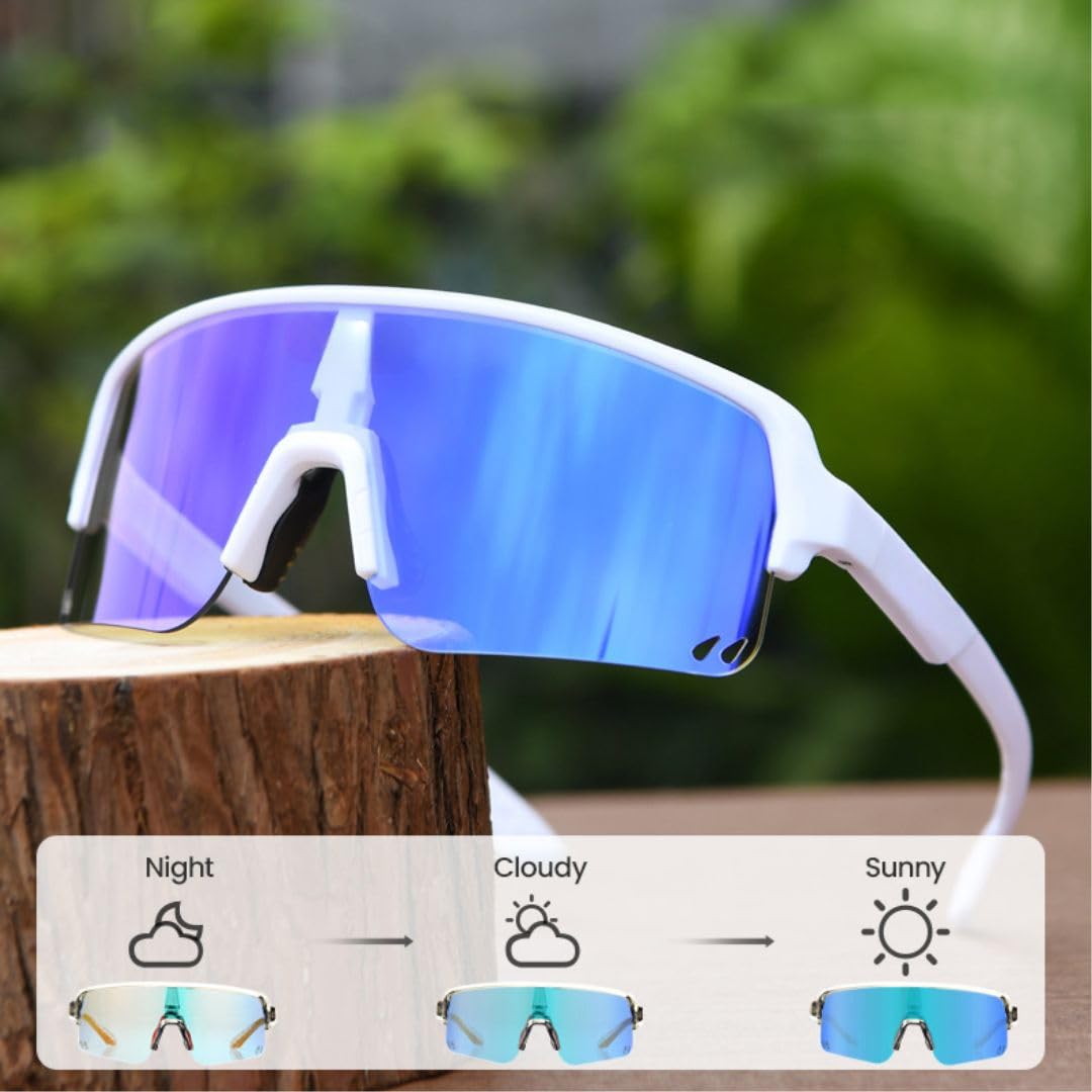 WE Pickleball Performance Shades - Glacier White