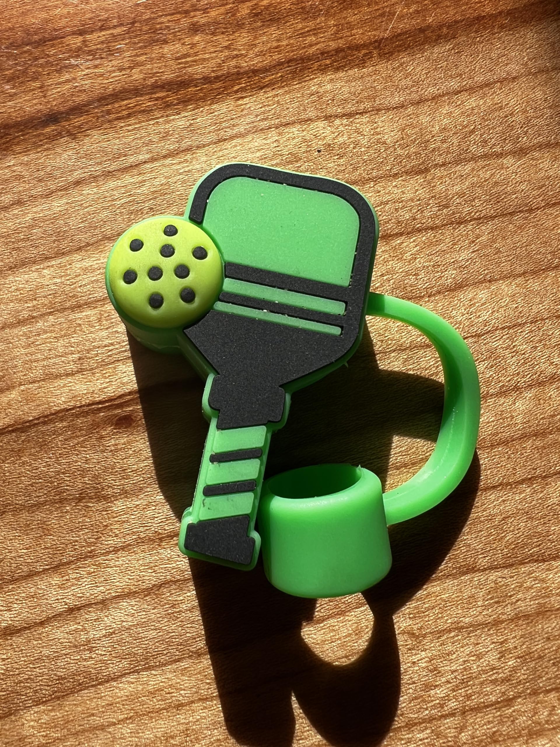 Pickleball Straw Toppers – 2 Pack