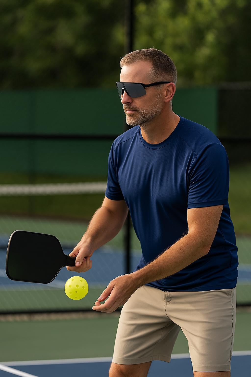 WE Pickleball Performance Shades - Obsidian Black